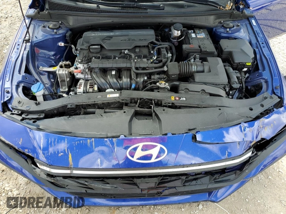 2024 Hyundai Elantra SE z VIN KMHLL4DG5RU740860, wystawiony jako Copart lot #47126855 z przebiegiem 34 990 mil mil oraz Nie do naprawy • Non repairable. Historia ofert i sprzedaży dostępna na DreamBid. Obrazek 11.