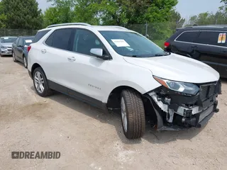 2019 Chevrolet Equinox Premier z VIN 2GNAXYEX5K6146688, wystawiony jako IAAI lot #42463602 z przebiegiem 52 901 mil mil oraz . Historia ofert i sprzedaży dostępna na DreamBid. Obrazek 1.