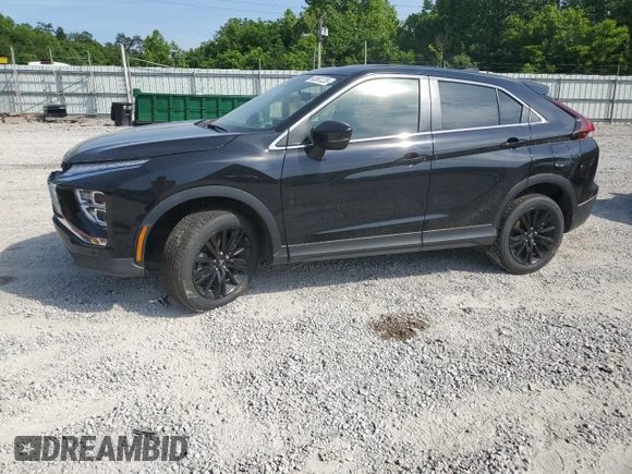 2024 Mitsubishi Eclipse Cross LE z VIN JA4ATVAA7RZ062742, wystawiony jako Copart lot #60561235 z przebiegiem 12 680 mil mil oraz Szkoda całkowita • Salvage title. Historia ofert i sprzedaży dostępna na DreamBid. Obrazek 1.