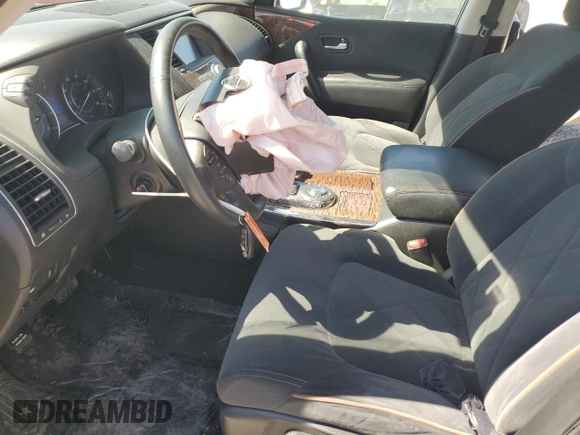 2017 Nissan Armada SL with VIN JN8AY2ND1H9008480, listed as a Copart auction lot 71732274 with 163,144 mi miles and Salvage Title. Bid and sale history available at carsss.com. Image 7.