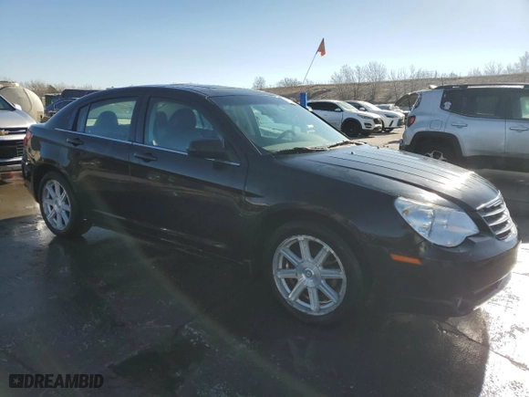 2009 Chrysler Sebring Limited with VIN 1C3LC56V89N563211, listed as a Copart auction lot 47309185 with 137,605 mi miles and Salvage Title. Bid and sale history available at carsss.com. Image 4.