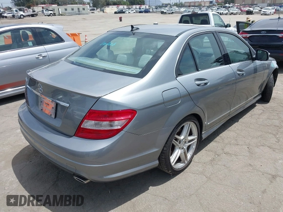 2009 Mercedes-Benz C 300 Sport with VIN WDDGF54X29F216725, listed as a IAAI auction lot 42239560 with 189,385 mi miles and . Bid and sale history available at DreamBid. Image 4.