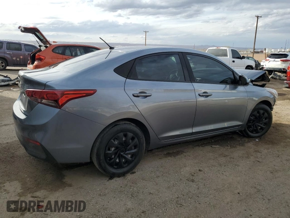 2020 Hyundai Accent SE with VIN 3KPC24A69LE112843, listed as a Copart auction lot 48774115 with 100,255 mi miles and Salvage Title. Bid and sale history available at carsss.com. Image 3.