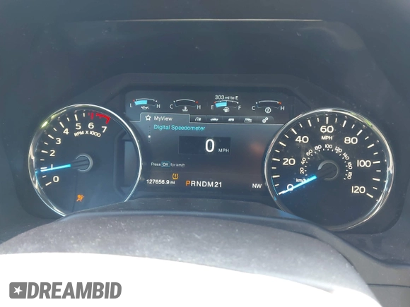 2015 Ford F-150 XLT with VIN 1FTEW1EGXFFC82332, listed as a IAAI auction lot 41922481 with 127,656 mi miles. Bid and sale history available at carsss.com. Image 7.