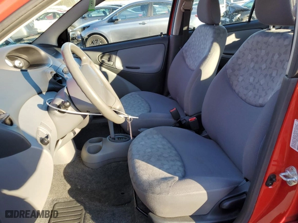 2001 Toyota ECHO with VIN JTDBT123410131771, listed as a Copart auction lot 42635875 with 72,695 mi miles and Salvage Title. Bid and sale history available at carsss.com. Image 7.