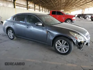 2012 Infiniti G25 Journey with VIN JN1DV6AP4CM810698, listed as a Copart auction lot 72814494 with 163,205 mi miles and Clean Title. Bid and sale history available at carsss.com. Image 4.