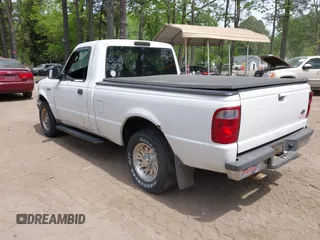 2003 Ford Ranger XL with VIN 1FTYR10D03TA39871, listed as a IAAI auction lot 42092257 with 282,924 mi miles. Bid and sale history available at carsss.com. Image 3.