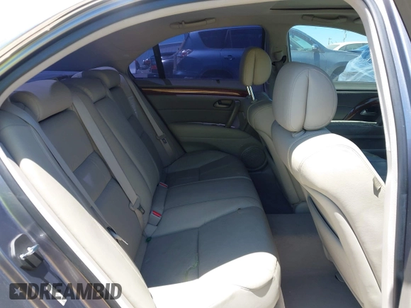 2005 Acura RL with VIN JH4KB165X5C011801, listed as a IAAI auction lot 42655208 with 190,816 mi miles and . Bid and sale history available at DreamBid. Image 8.