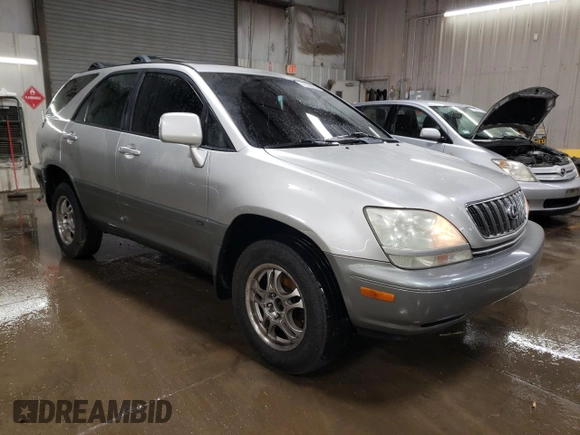 2002 Lexus RX 300 with VIN JTJHF10U420257656, listed as a Copart auction lot 77588804 with 263,582 mi miles and Salvage Title. Bid and sale history available at carsss.com. Image 4.