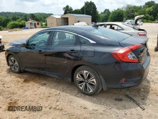 2016 Honda Civic EX-T with VIN 19XFC1F47GE014982, listed as a Copart auction lot 59727615 with 78,492 mi miles and Salvage title. Bid and sale history available at DreamBid. Image 2.