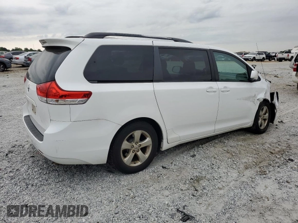 2012 Toyota Sienna LE AAS with VIN 5TDKK3DC8CS265274, listed as a Copart auction lot 54058245 with 175,063 mi miles and Salvage title. Bid and sale history available at DreamBid. Image 3.