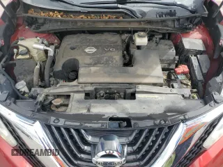 2016 Nissan Murano SL z VIN 5N1AZ2MH3GN115433, wystawiony jako Copart lot #55054515 z przebiegiem 105 035 mil mil oraz Szkoda całkowita • Salvage title. Historia ofert i sprzedaży dostępna na DreamBid. Obrazek 12.