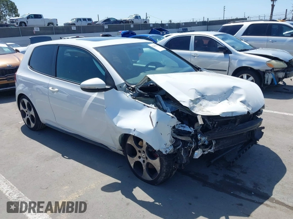 2012 Volkswagen GTI PZEV with VIN WVWED7AJ0CW257431, listed as a IAAI auction lot 42280220 with Not provided miles and . Bid and sale history available at DreamBid. Image 1.