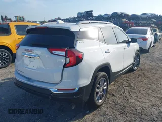 2024 GMC Terrain SLT with VIN 3GKALPEG3RL186373, listed as a IAAI auction lot 42348679 with 21,798 mi miles and . Bid and sale history available at DreamBid. Image 4.