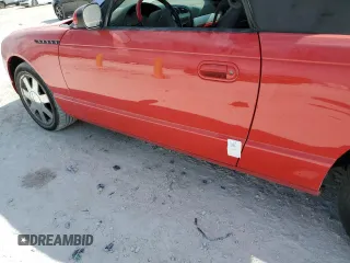 2002 Ford Thunderbird Hardtop Premium with VIN 1FAHP60A22Y130205, listed as a Copart auction lot 45902465 with 57,571 mi miles and Salvage Title. Bid and sale history available at DreamBid. Image 12.
