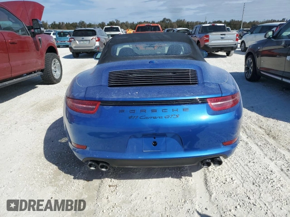 2016 Porsche 911 Carrera S with VIN WP0CB2A91GS154571, listed as a Copart auction lot 76408344 with Not Provided miles and Non Repairable. Bid and sale history available at carsss.com. Image 6.