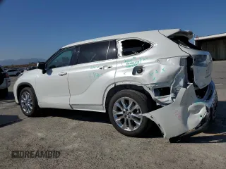 2023 Toyota Highlander L z VIN 5TDKDRAH4PS024217, wystawiony jako Copart lot #56317795 z przebiegiem 12 036 mil mil oraz Szkoda całkowita • Salvage title. Historia ofert i sprzedaży dostępna na DreamBid. Obrazek 2.