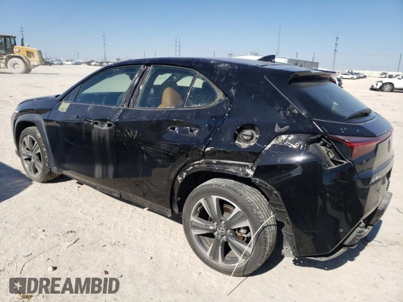 2021 Lexus UX 200 with VIN JTHP3JBH3M2036563, listed as a Copart auction lot 89325065 with 65,253 mi miles and Salvage title. Bid and sale history available at DreamBid. Image 2.