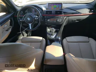 2015 BMW 3 Series 335i xDrive with VIN WBA3B9G56FNR93686, listed as a Copart auction lot 76399994 with 100,469 mi miles and Salvage Title. Bid and sale history available at carsss.com. Image 8.