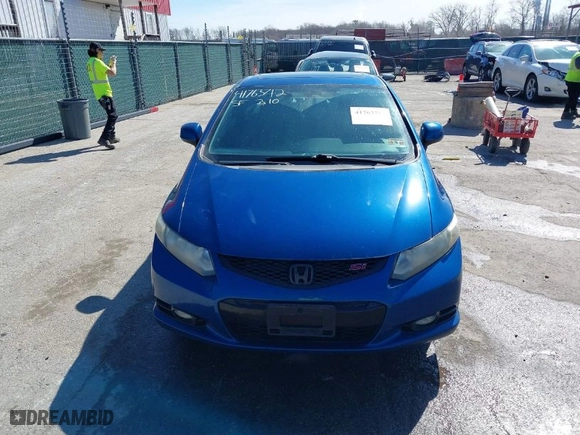 2013 Honda Civic Cpe Si with VIN 2HGFG4A58DH701394, listed as a IAAI auction lot 41763712 with 141,544 mi miles. Bid and sale history available at carsss.com. Image 12.