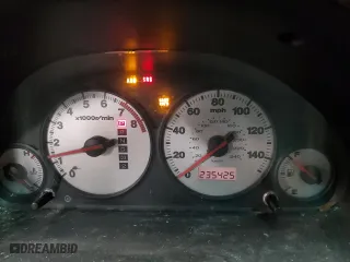 2002 Honda Civic EX with VIN 2HGES26842H507931, listed as a Copart auction lot 44452885 with 235,425 mi miles and Salvage Title. Bid and sale history available at carsss.com. Image 9.