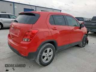2020 Chevrolet Trax LS with VIN KL7CJKSB7LB346315, listed as a Copart auction lot 53346425 with 52,313 mi miles and Salvage Title. Bid and sale history available at DreamBid. Image 3.