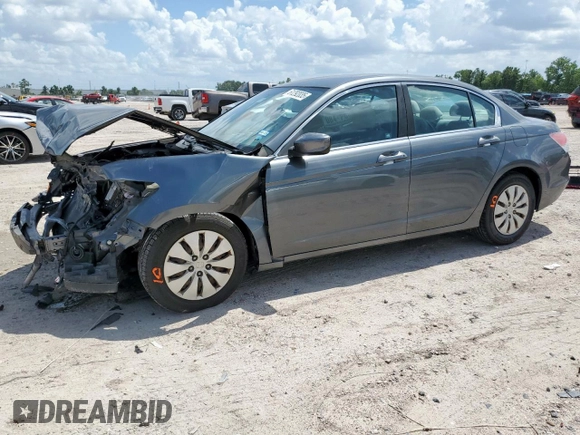 2011 Honda Accord LX with VIN 1HGCP2F36BA153549, listed as a Copart auction lot 61292035 with 99,428 mi miles and Salvage title. Bid and sale history available at DreamBid. Image 1.