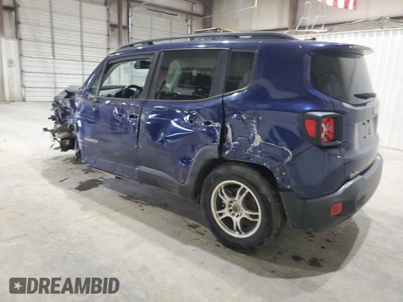 2017 Jeep Renegade Latitude z VIN ZACCJABB2HPG25231, wystawiony jako Copart lot #50335575 z przebiegiem 127 527 mil mil oraz Szkoda całkowita • Salvage title. Historia ofert i sprzedaży dostępna na DreamBid. Obrazek 2.