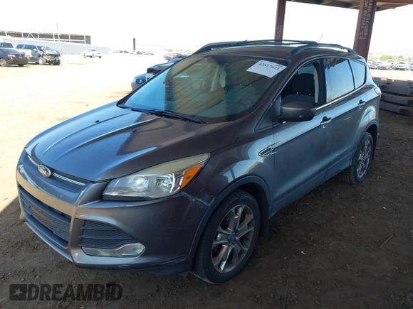 2014 Ford Escape SE z VIN 1FMCU9GX1EUA28135, wystawiony jako IAAI lot #42617623 z przebiegiem 144 824 mil mil oraz . Historia ofert i sprzedaży dostępna na DreamBid. Obrazek 2.