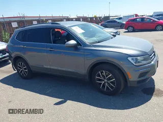 2019 Volkswagen Tiguan SE with VIN 3VV2B7AX3KM143968, listed as a IAAI auction lot 39838788 with 155,823 mi miles and . Bid and sale history available at DreamBid. Image 1.