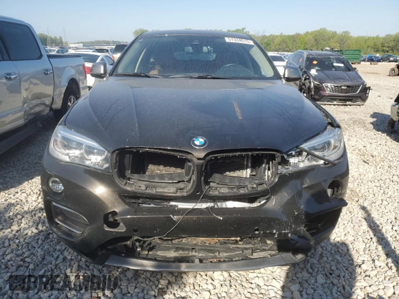 2016 BMW X6 xDrive35i with VIN 5UXKU2C59G0N83077, listed as a Copart auction lot 51334615 with 43,367 mi miles and Salvage Title. Bid and sale history available at carsss.com. Image 5.