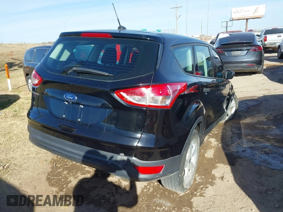 2016 Ford Escape S with VIN 1FMCU0F73GUC66472, listed as a IAAI auction lot 41060258 with 90,729 mi miles. Bid and sale history available at carsss.com. Image 4.
