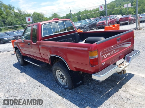 1994 Toyota Pickup SR5 with VIN JT4VN13G6R5136042, listed as a IAAI auction lot 42776057 with 227,301 mi miles and . Bid and sale history available at DreamBid. Image 3.