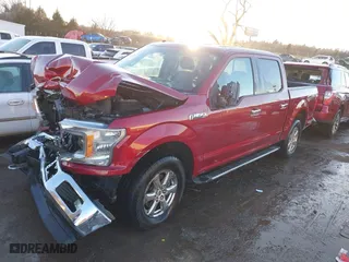 2018 Ford F-150 XL with VIN 1FTEW1EP9JFE03618, listed as a IAAI auction lot 38641565 with 83,524 mi miles. Bid and sale history available at carsss.com. Image 18.