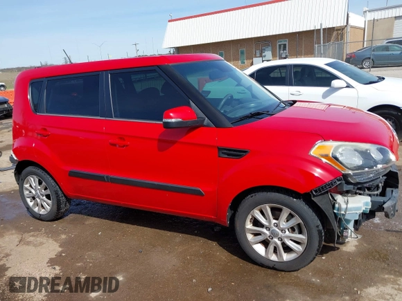 2012 Kia Soul + with VIN KNDJT2A63C7400592, listed as a IAAI auction lot 41836900 with 103,535 mi miles. Bid and sale history available at carsss.com. Image 14.