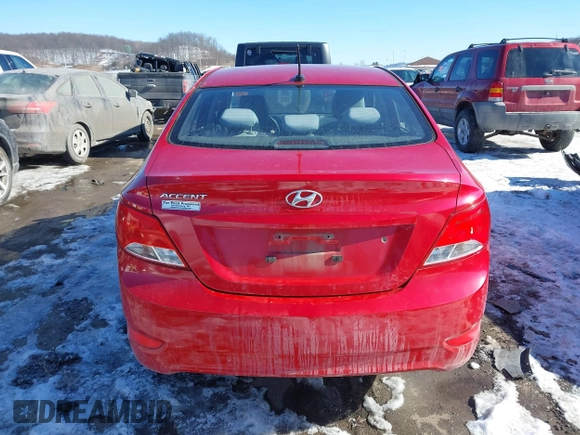 2015 Hyundai Accent GLS with VIN KMHCT4AE7FU825438, listed as a IAAI auction lot 41392005 with 111,913 mi miles and . Bid and sale history available at carsss.com. Image 17.