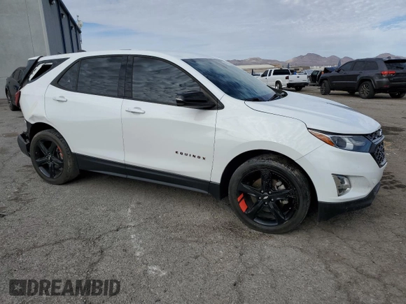 2019 Chevrolet Equinox LT with VIN 2GNAXLEX9K6306204, listed as a Copart auction lot 67981034 with 69,896 mi miles and Salvage Title. Bid and sale history available at DreamBid. Image 4.