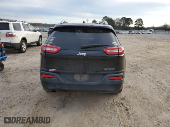 2015 Jeep Cherokee Sport z VIN 1C4PJLAB0FW684101, wystawiony jako Copart lot #87478344 z przebiegiem 160 386 mil mil oraz Szkoda całkowita • Salvage title. Historia ofert i sprzedaży dostępna na DreamBid. Obrazek 6.