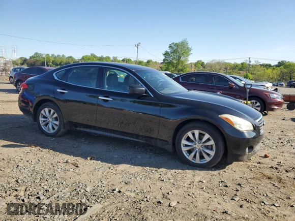 2011 Infiniti M with VIN JN1BY1AR5BM373604, listed as a Copart auction lot 54853705 with 190,401 mi miles and Clean Title. Bid and sale history available at DreamBid. Image 4.