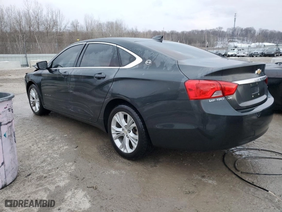 2015 Chevrolet Impala LT with VIN 1G1125S36FU119670, listed as a Copart auction lot 41968235 with 122,995 mi miles and Non Repairable. Bid and sale history available at carsss.com. Image 2.