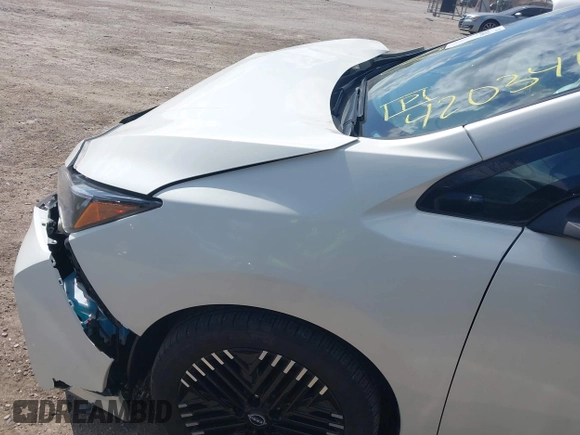2023 Nissan LEAF SV Plus with VIN 1N4CZ1CV4PC557184, listed as a IAAI auction lot 42034042 with 12,037 mi miles and . Bid and sale history available at DreamBid. Image 17.