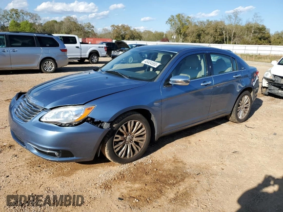 2011 Chrysler 200 Limited with VIN 1C3BC2FG2BN607169, listed as a Copart auction lot 48404565 with 131,226 mi miles and Salvage Title. Bid and sale history available at carsss.com. Image 1.
