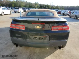 2015 Chevrolet Camaro LT with VIN 2G1FD3D36F9276629, listed as a Copart auction lot 46691175 with 186,036 mi miles and Salvage Title. Bid and sale history available at carsss.com. Image 6.