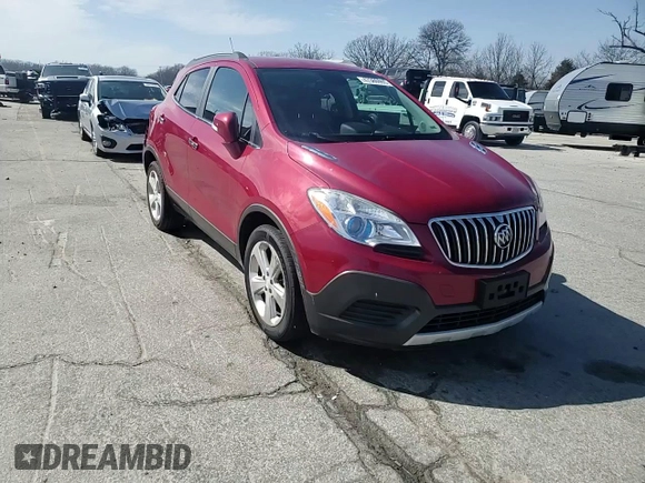 2016 Buick Encore with VIN KL4CJASB7GB624305, listed as a Copart auction lot 47380465 with 132,062 mi miles and Salvage Title. Bid and sale history available at DreamBid. Image 14.