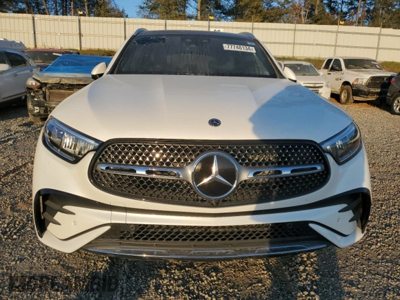 2023 Mercedes-Benz GLC with VIN W1NKM4GBXPF051582, listed as a Copart auction lot 77748134 with 0 mi miles and Non Repairable. Bid and sale history available at carsss.com. Image 5.
