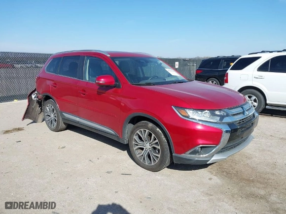 2017 Mitsubishi Outlander SE with VIN JA4AD3A36HZ016577, listed as a IAAI auction lot 41586324 with 69,895 mi miles. Bid and sale history available at carsss.com. Image 1.