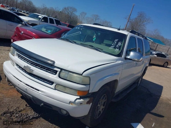 2003 Chevrolet Suburban LT with VIN 1GNFK16Z33R197480, listed as a IAAI auction lot 41653292 with 1 mi miles. Bid and sale history available at carsss.com. Image 2.