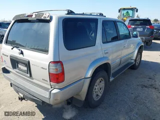 2000 Toyota 4Runner Limited with VIN JT3HN87R9Y9036076, listed as a IAAI auction lot 41637132 with 376,042 mi miles. Bid and sale history available at carsss.com. Image 4.