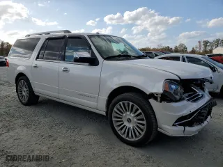2016 Lincoln Navigator L Select with VIN 5LMJJ3JT8GEL00516, listed as a Copart auction lot 78585104 with 84,679 mi miles and Salvage Title. Bid and sale history available at carsss.com. Image 4.