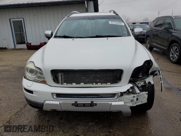 2011 Volvo XC90 R-Design with VIN YV4952CT6B1585512, listed as a Copart auction lot 43154095 with 162,299 mi miles and Salvage Title. Bid and sale history available at carsss.com. Image 5.